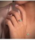 Bague Idril Or jaune 18K Diamants et Émeraude