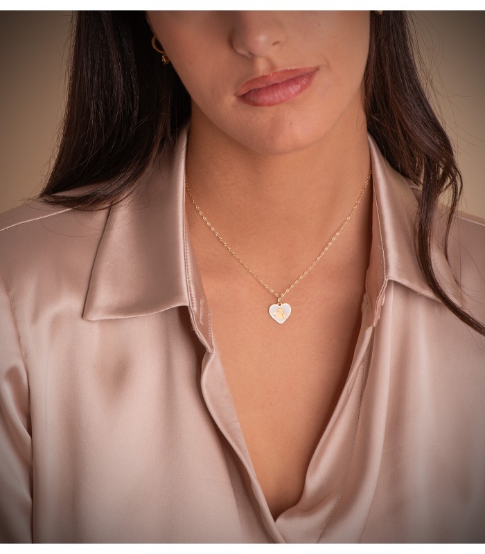 Chaîne diamantée en or jaune 750, modèle forçat 1mm 40 cm | Colliers et chaînes pour femme.