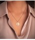Médaille Saint Michel Or 18K 16mm Brillante. Médailles Baptême, cadeaux religieux