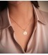 Medalla Saint Michel Oro amarillo 18k 16mm