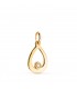 Diamant Anhänger 750 Gelbgold 1763