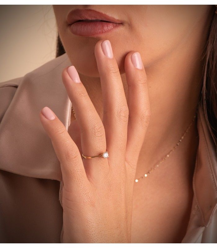 Solitaire Dimayo 18 Carats