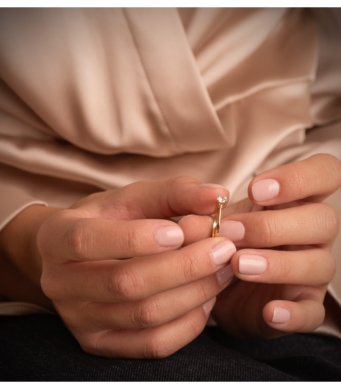 Solitaire Dimayo 18 Carats