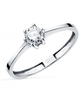 Diamant Ring Weißgold 750 Solitär 0.300ct Eirlys