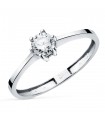 Diamant Ring Weißgold 750 Solitär 0.300ct Eirlys