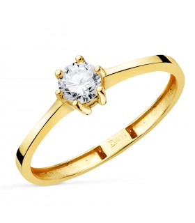 Diamant Ring Gelbgold 750 Solitär 0.300ct Eirlys