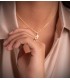 Solitaire Ring mit 6-Krappen Fassung, Zirkonia • Juwelier ALDA, Modell SANNIA Gelbgold