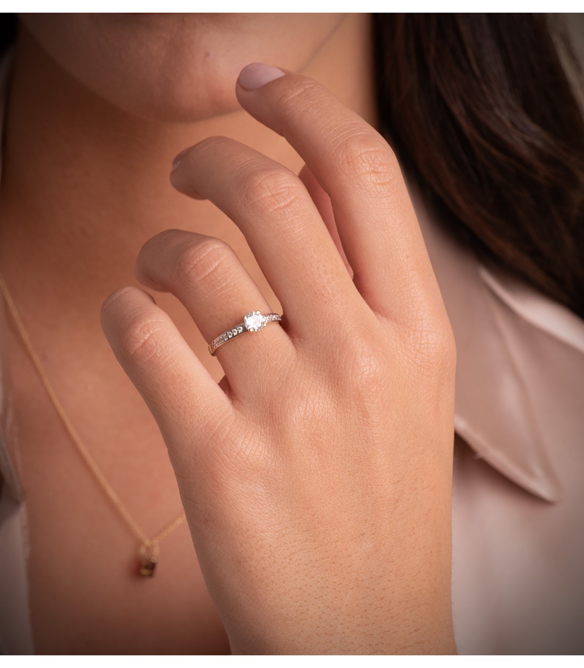 anillo de compromiso barato florienze