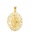 Wunderbare Medaille aus 18K Gold P6284-325