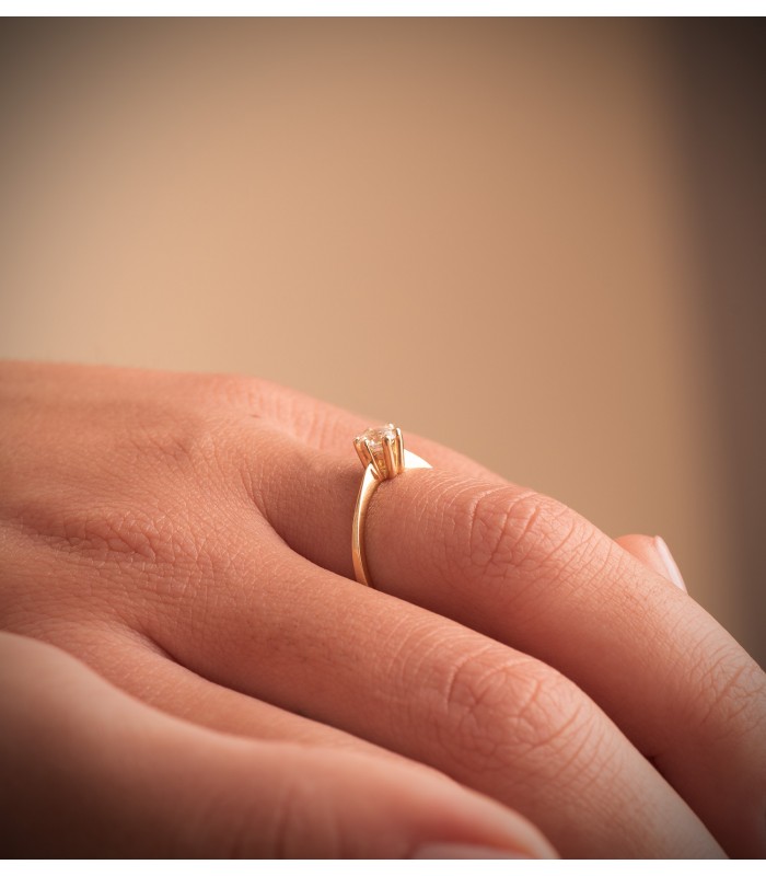 Solitaire Salvatore 18 Carats