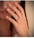 Solitaire Ring mit 6-Krappen Fassung, Zirkonia • Juwelier ALDA, Modell SANNIA