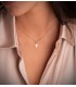 Catenina Singapore oro giallo 1.2 mm 40 cm, collana ideale regalo battesimo o donna.