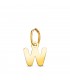 Inicial W Colgante oro 18 kt. Collar personalizado letras nombre, joyas para mujer.