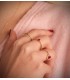 Herzring für Damen, ideales Geschenk zum Valentinstag | Goldringe von Alda