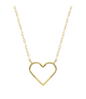 Halskette Damen 750er Gold - Kette mit Herz - Modell Cameron | Schmuck online kaufen