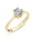 Solitaire Sannia 18 Carats