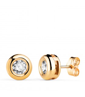 Diamant Ohrstecker 750 Gelbgold | Ohrringe für Damen Delicia 0.650 ct