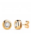 Pendientes Delicia Diamantes 0.650 Qtes. Oro 18K