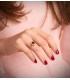 Bague Sybil Or 18K Saphir et Diamants