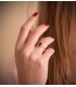 Bague Sybil Or 18K Saphir et Diamants