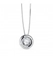 Collana punto luce 0.325 ct Oro Bianco 18Kt