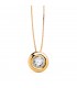 Colliers avec diamants pour femmes : Collier diamant Délice 0.325 ct Or jaune 750 18K
