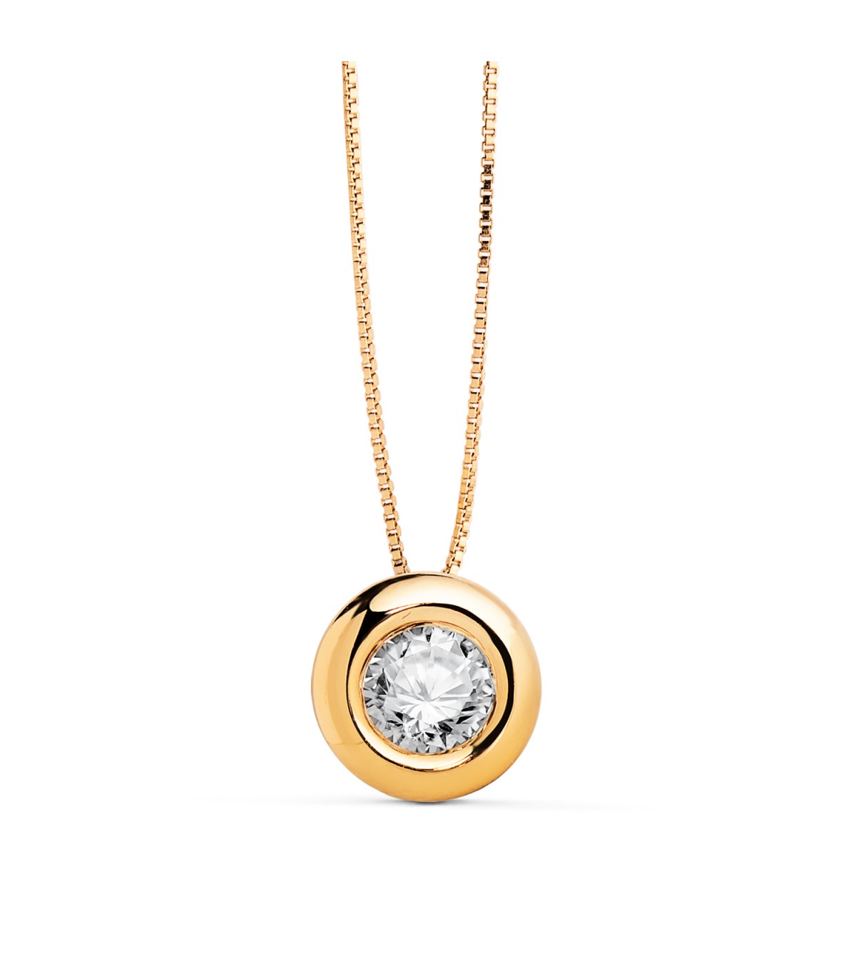 Diamant-Kette aus 750 Gelbgold | Halskette Delicia 0.325 ct – Eleganter Schmuck für Damen