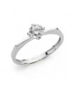 Solitario blanco Sarzona 18 Ktes