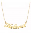 Collana con nome personalizzato Oro 18Kt