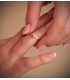 Bague Femme Or jaune 18k Neptune