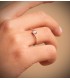 Solitario blanco Blanca 18 Ktes