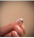 Solitaire blanc Victoria 18 Carats