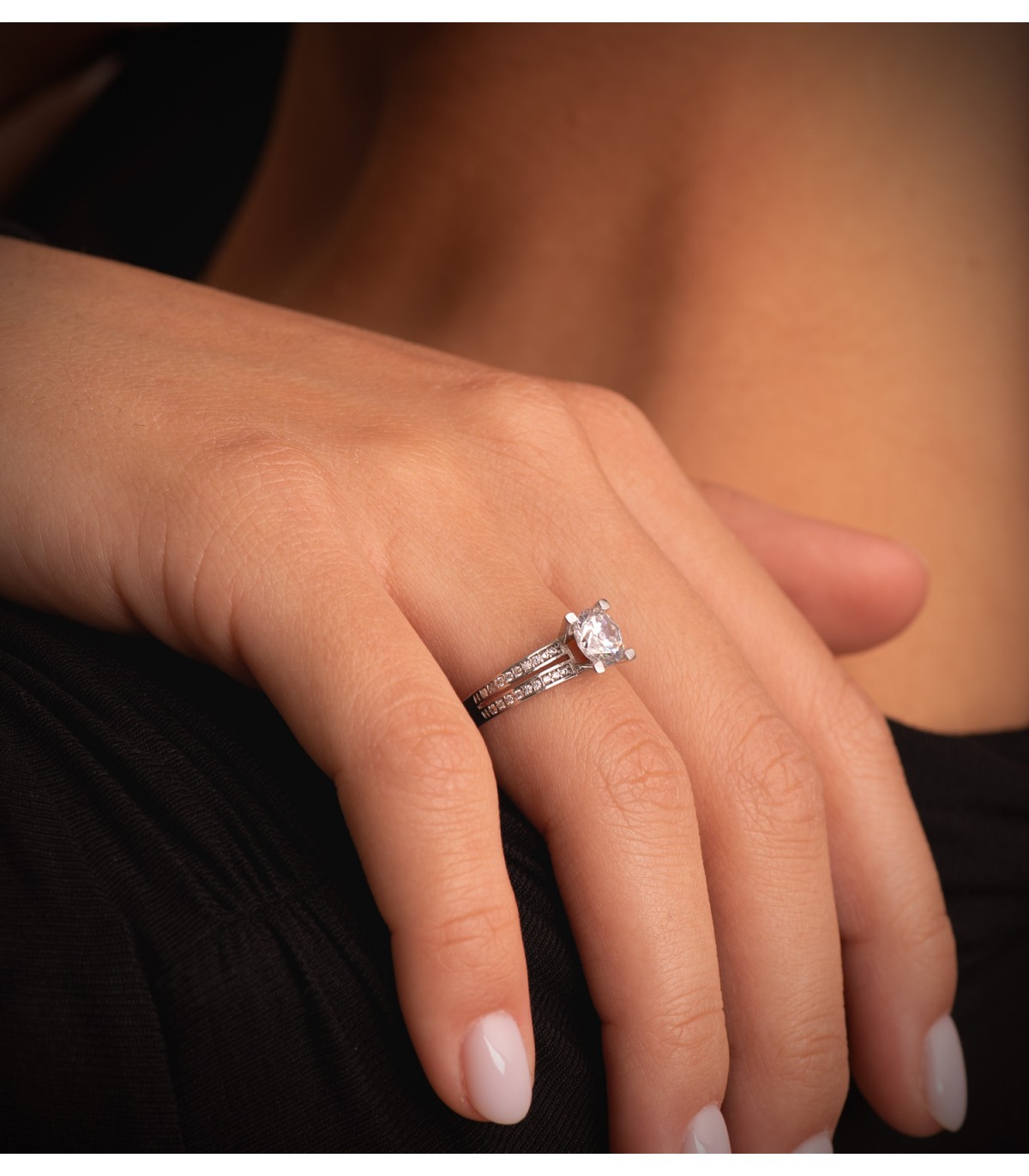Solitaire Oriana 18 Carats