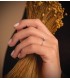 Solitär-Ring für Damen, Verlobungsring Weißgold 750 & Zirkonia 19273-OB