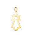 Jungfrau del Pilar Anhänger 18K Gold 22mm | 22495