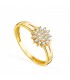 Joyería online Alda Joyeros | Anillo de Comunión Valle Oro 18 Kilates y circonitas - Compra online