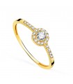Anello comunione Loredana oro 18kt