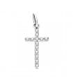 Pendentif croix Or blanc 18 carats