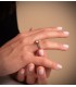 Solitär Ring mit Zirkonia Gold 18K /750er 19413-OA| Verlobungsringe & Ringe für einen Heiratsantrag