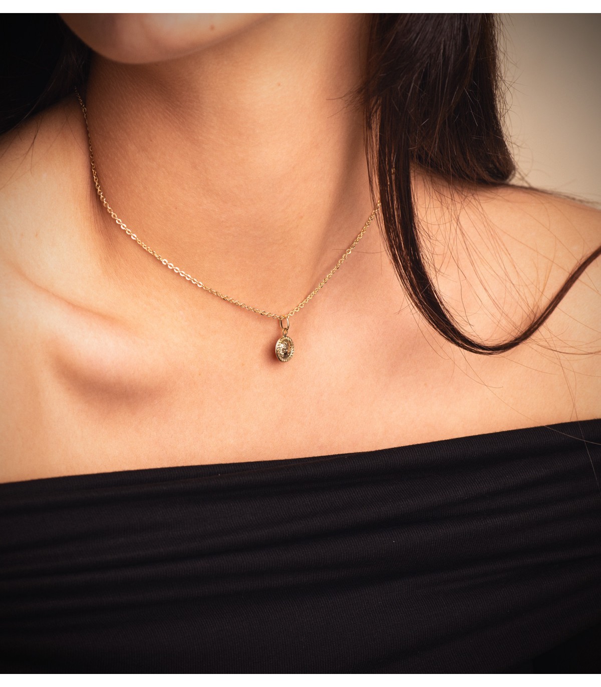 Medusa Anhänger 18K Gold 21450-5