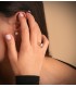Solitaire bicolore Andrea 18 Carats