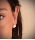 Damenohrringe mit japanischen Perlen aus 750er Gelbgold, Durchmesser 11,5 mm – Modell Ah Young | Schmuck für Damen.