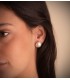 Orecchini da donna con perle giapponesi in oro giallo 750‰, misura 14 mm - Modello Ah Young | Gioielli Donna.