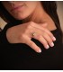 Solitaire bicolore Lux 18 Carats