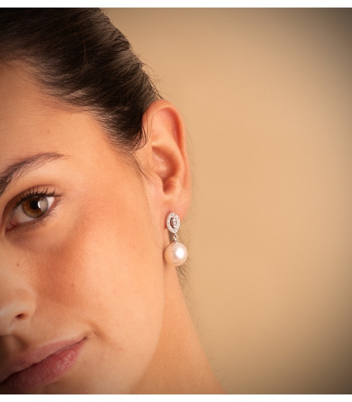 Orecchini da sposa Duchessa di Kent Oro 9kt