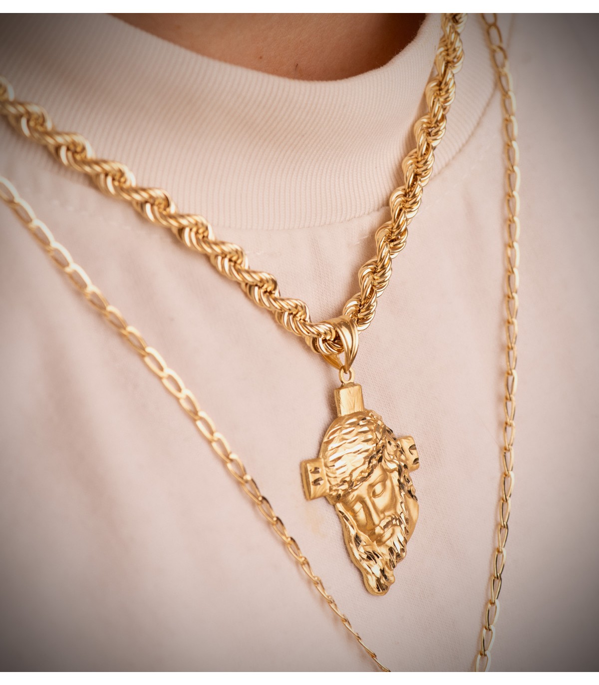 Goldkette 18001650 - 750er Gelbgold 50 cm