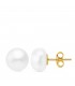 Boucles d'oreilles Perles Sophie 8 mm Or Jaune 18 carats