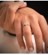 Anello punto luce Cassandra 18 Kt, ideale da donna da proposta di matrimonio