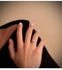 Solitario blanco Rosalinda 18 Ktes