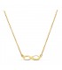 Infinity-Halskette & Ketten mit Unendlichkeitszeichen online kaufen | Kette mit Anhänger 18-karätigem Gold